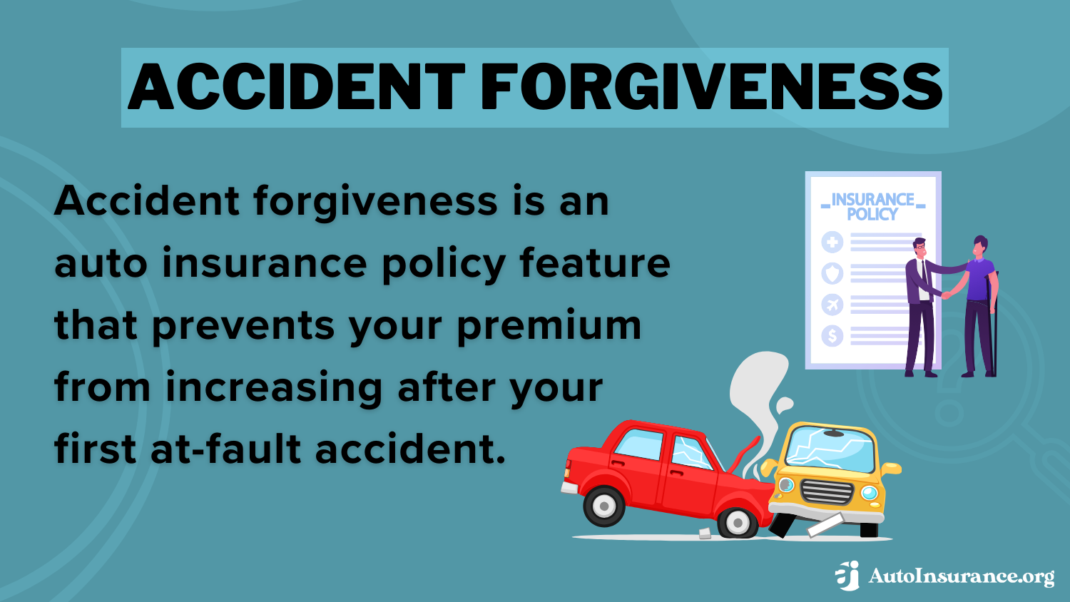 Best NYC, New York Auto Insurance: Accident Forgiveness Definition Card