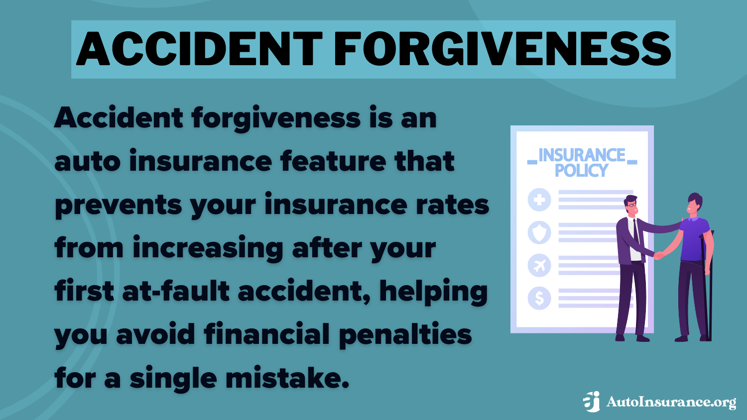 Accident Forgiveness Definition Card: Best Auto Insurance Discounts for Attorneys