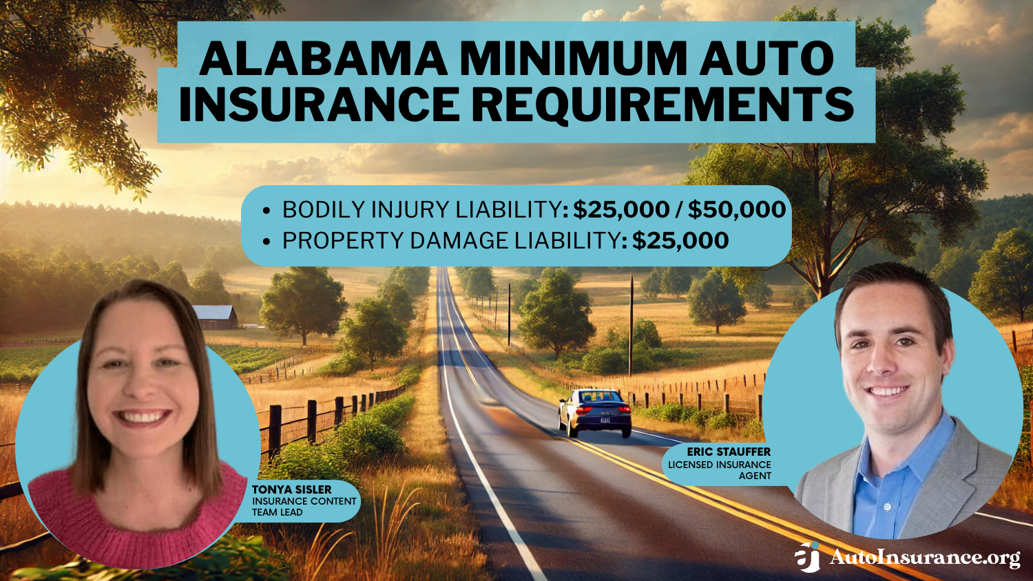 Alabama Minimum Auto Insurance Requirements in 2024 (What AL Drivers Need)