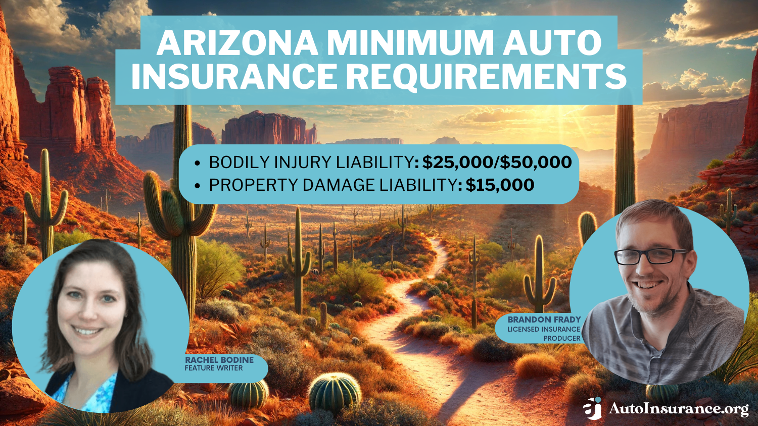 Arizona Minimum Auto Insurance Requirements