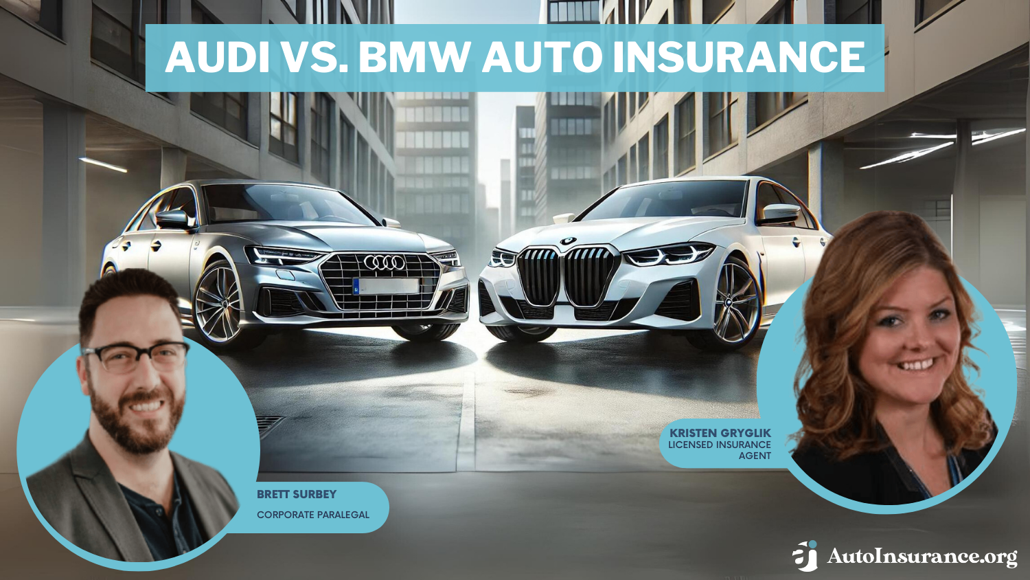 Audi vs. BMW Auto Insurance (2024)