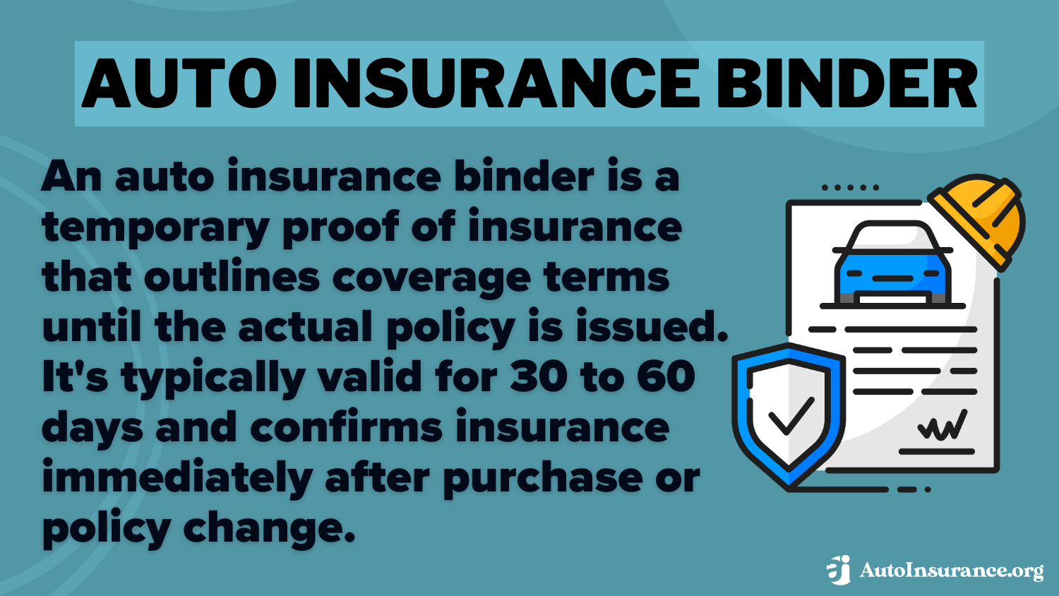 Auto Insurance Binder Defined (2024 Guide)