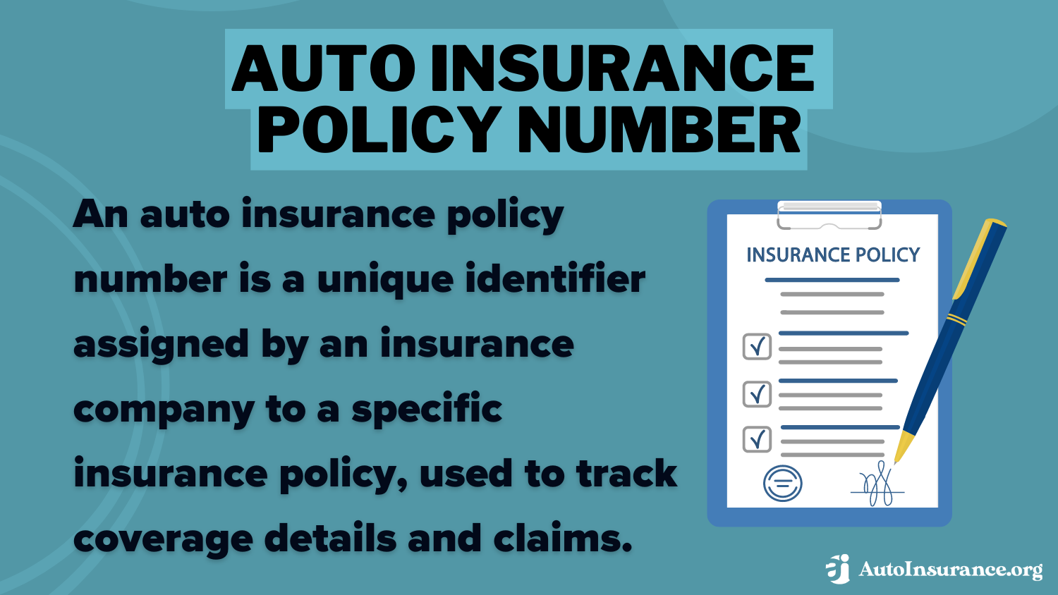 Auto Insurance Policy Number Definition Card: How to Cancel Geico Auto Insurance