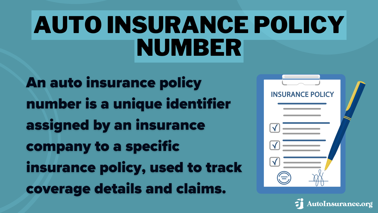 Auto Insurance Policy Number Definition Card: How to Cancel Travelers Auto Insurance