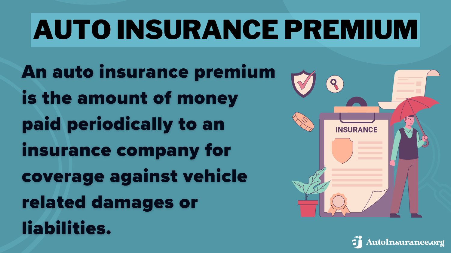 Best Toledo, Ohio Auto Insurance: Auto Insurance Premium Definition Card