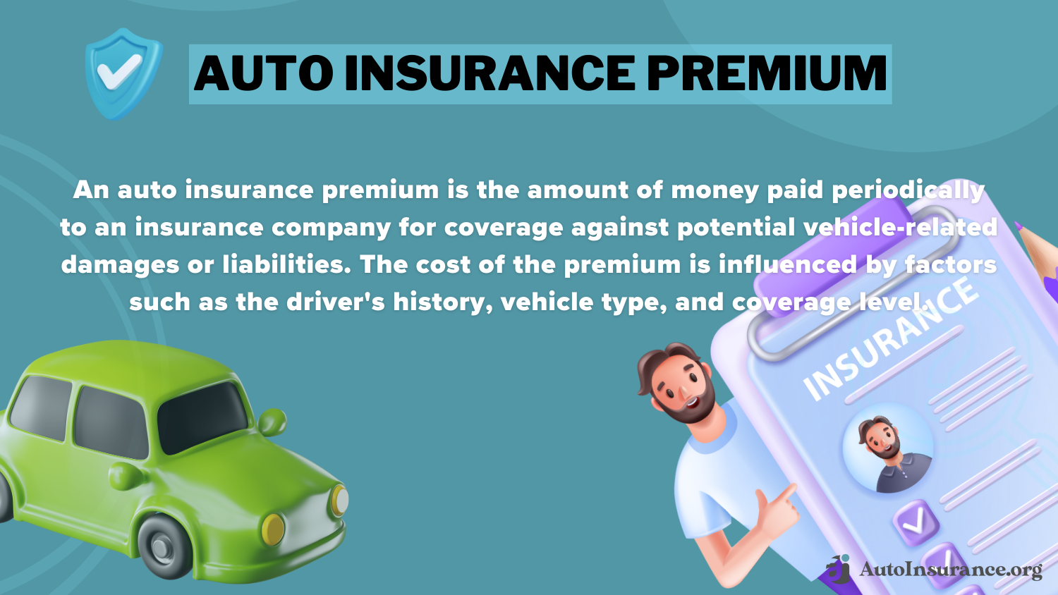 Best Ford Taurus X Auto Insurance: Insurance Premium Definition Card