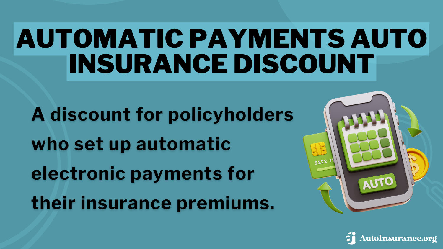 Automatic Payments Auto Insurance Discounts: How to Settle a Car Accident Without Auto Insurance