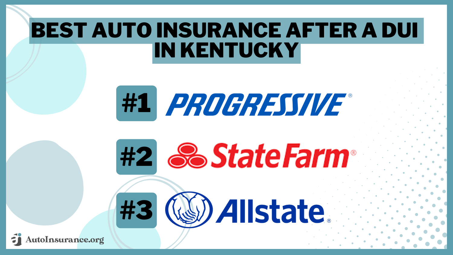 Best Auto Insurance After a DUI in Kentucky (Top 10 Companies Ranked for 2024)