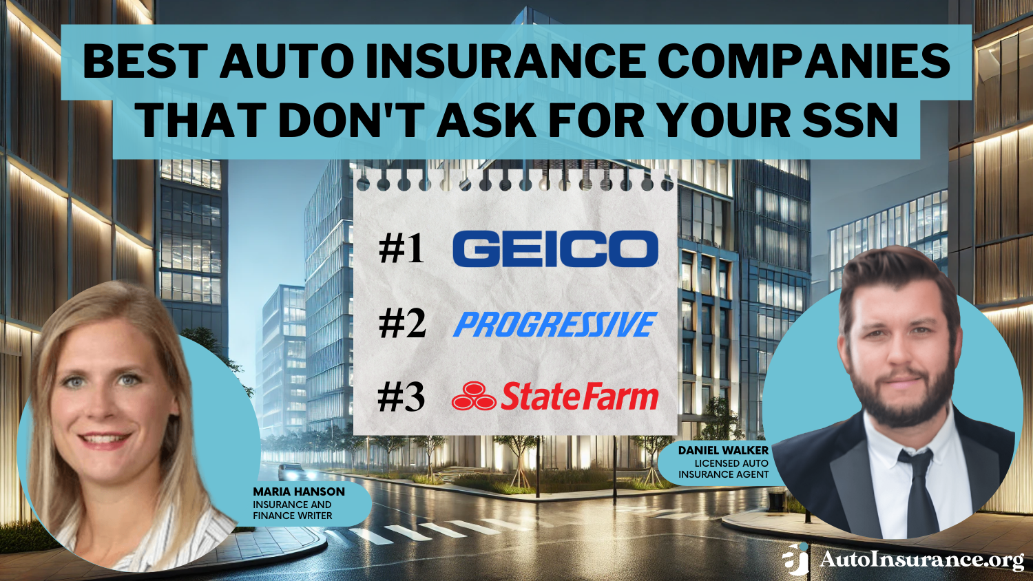 Best Auto Insurance Companies That Don't Ask for Your SSN