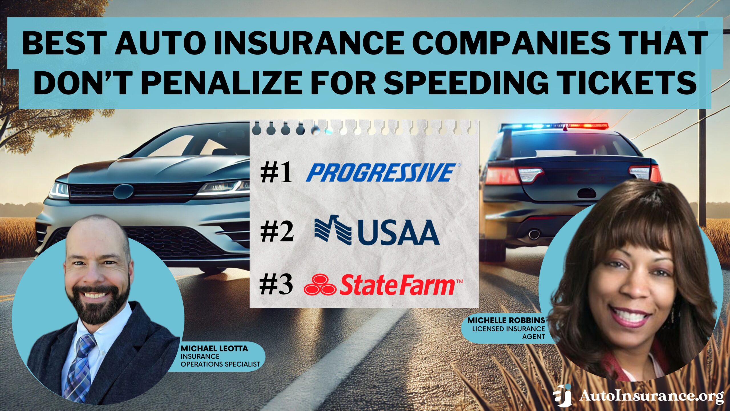 Best Auto Insurance Companies That Don’t Penalize for Speeding Tickets