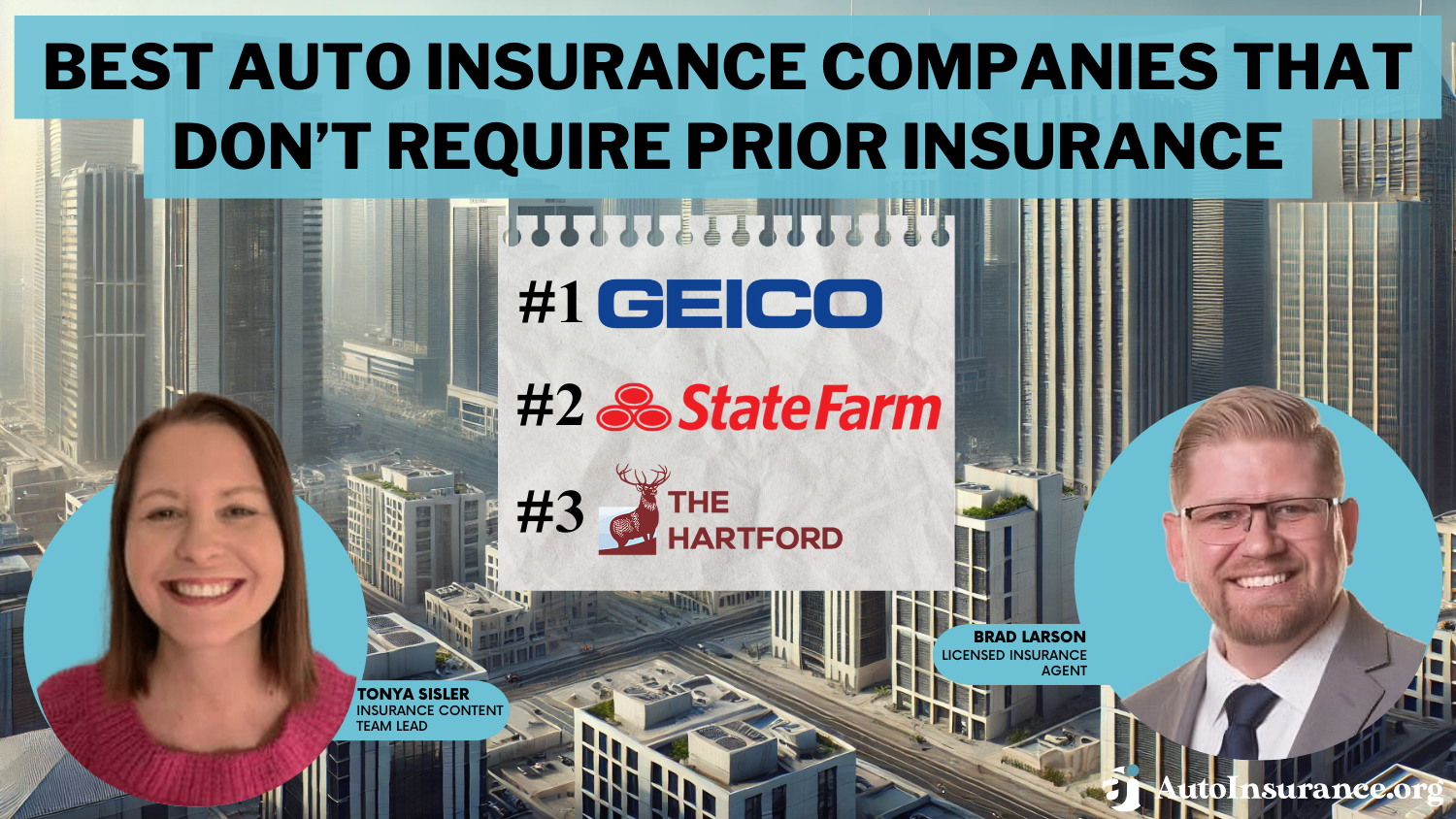 Best Auto Insurance Companies That Don’t Require Prior Insurance