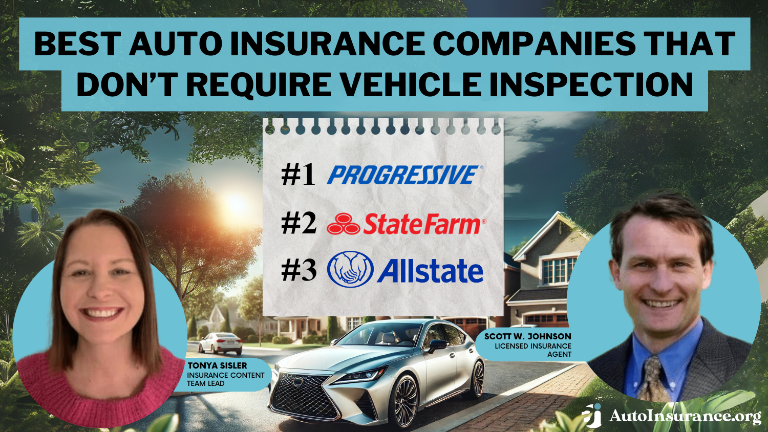 Best Auto Insurance Companies That Don’t Require Vehicle Inspection