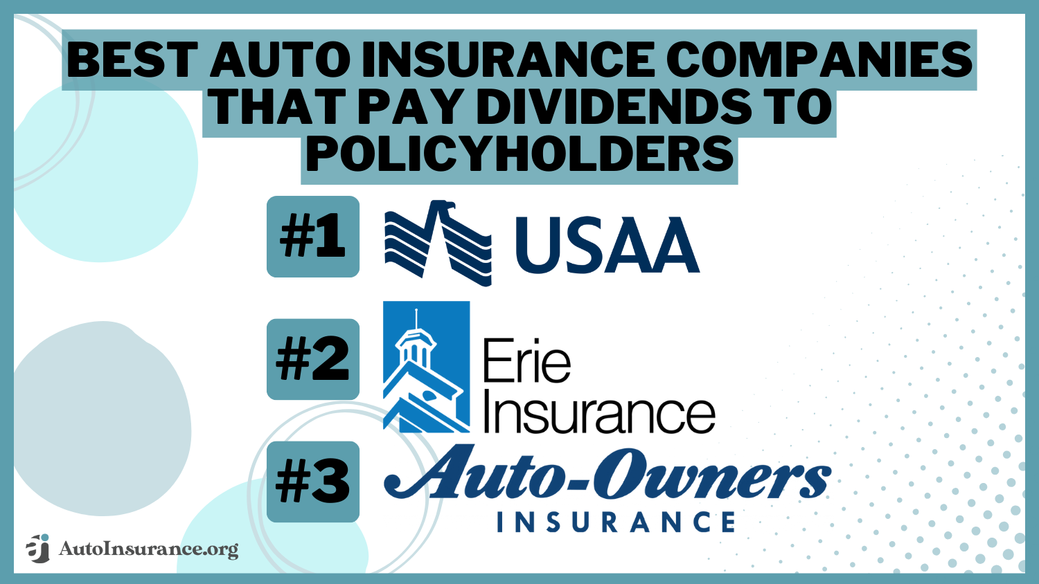 Best Auto Insurance Companies That Pay Dividends to Policyholders- AI