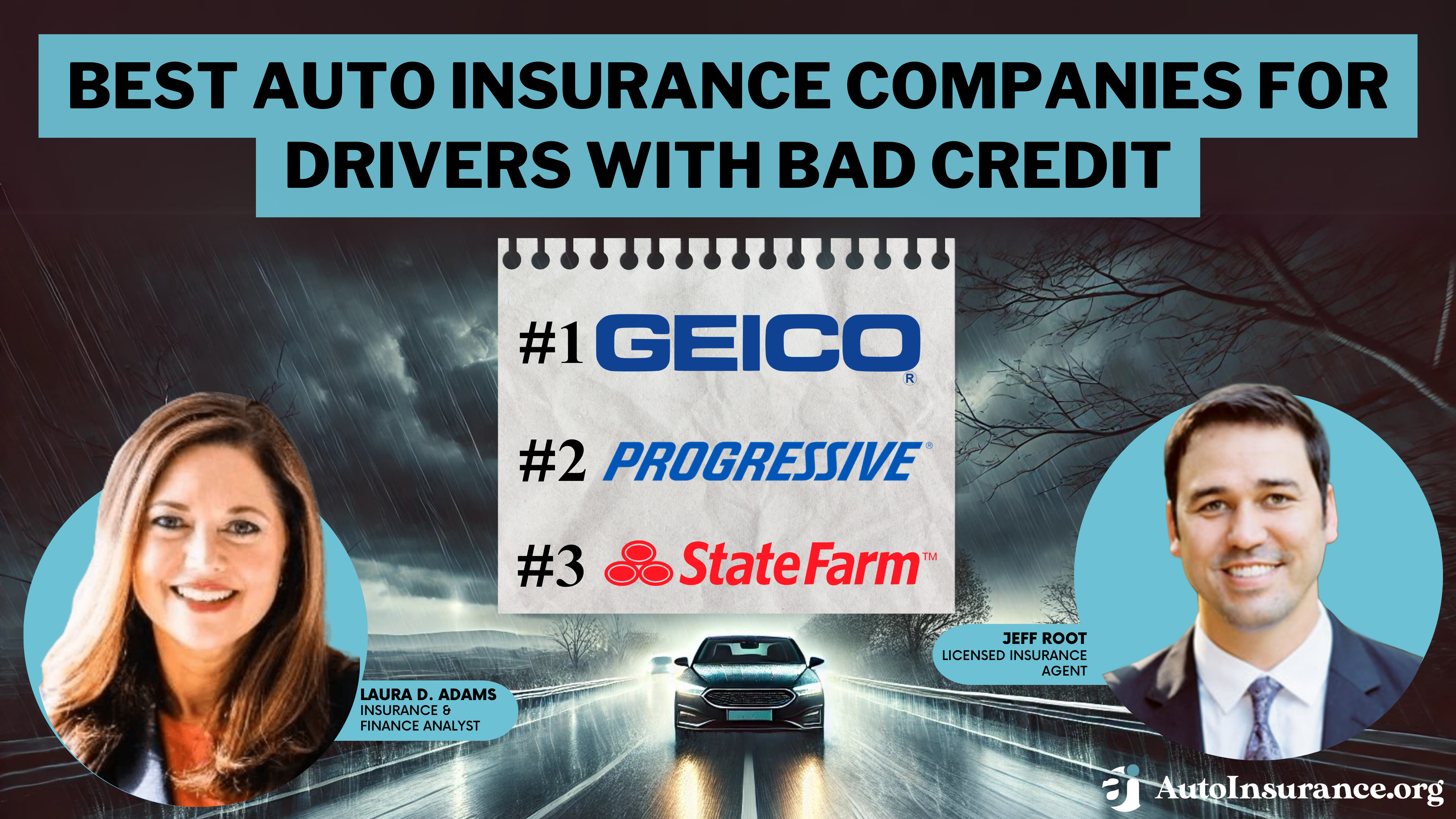 Best Auto Insurance Companies for Drivers With Bad Credit