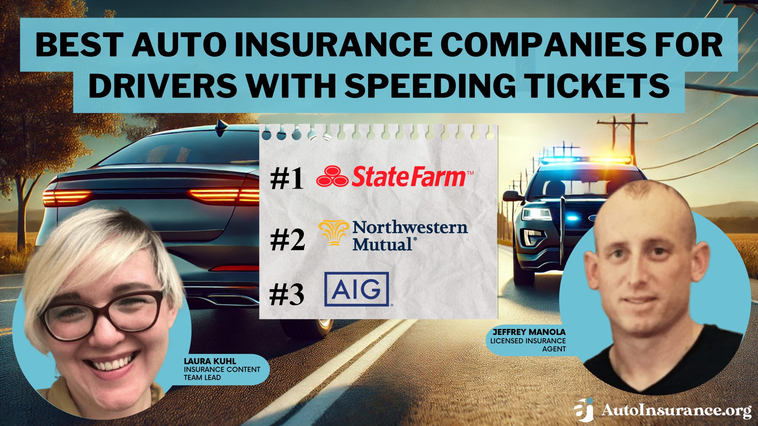 Best Auto Insurance Companies for Drivers With Speeding Tickets