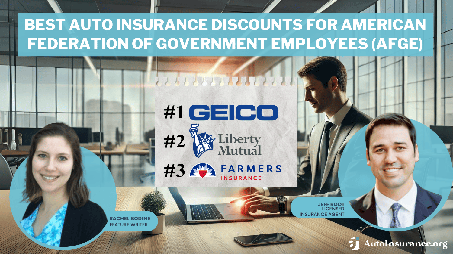 Geico, Liberty Mutual, Farmers: Best Auto Insurance Discounts for American Federation of Government Employees (AFGE)