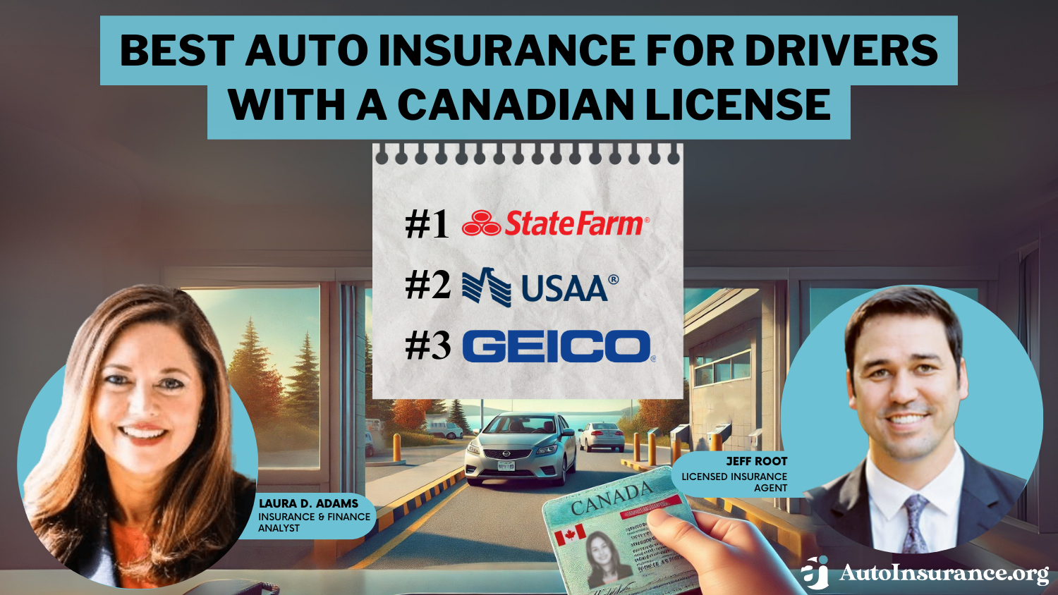 Best Auto Insurance for Drivers With a Canadian License