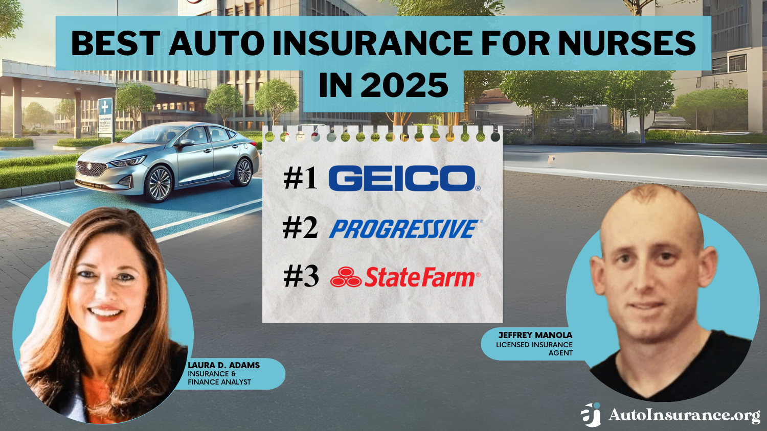 Best Auto Insurance for Nurses in 2025