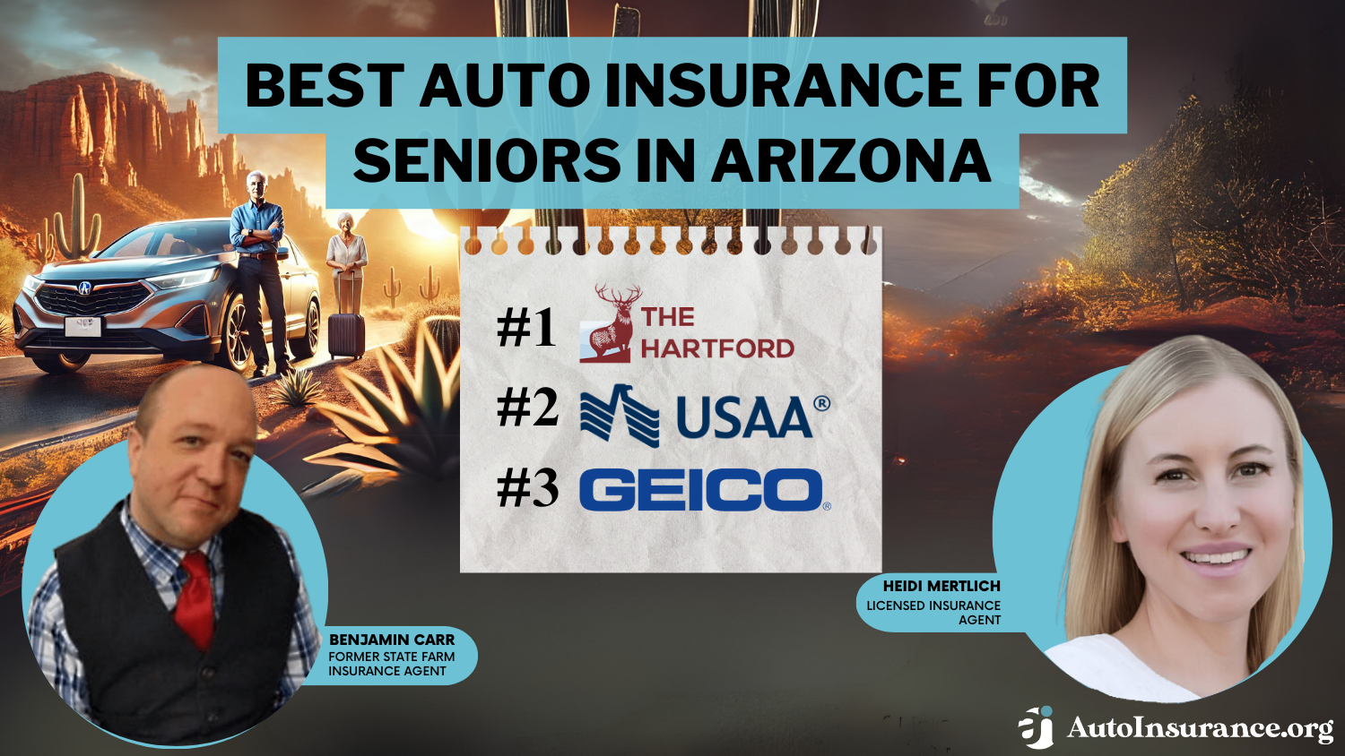 Best Auto Insurance for Seniors in Arizona