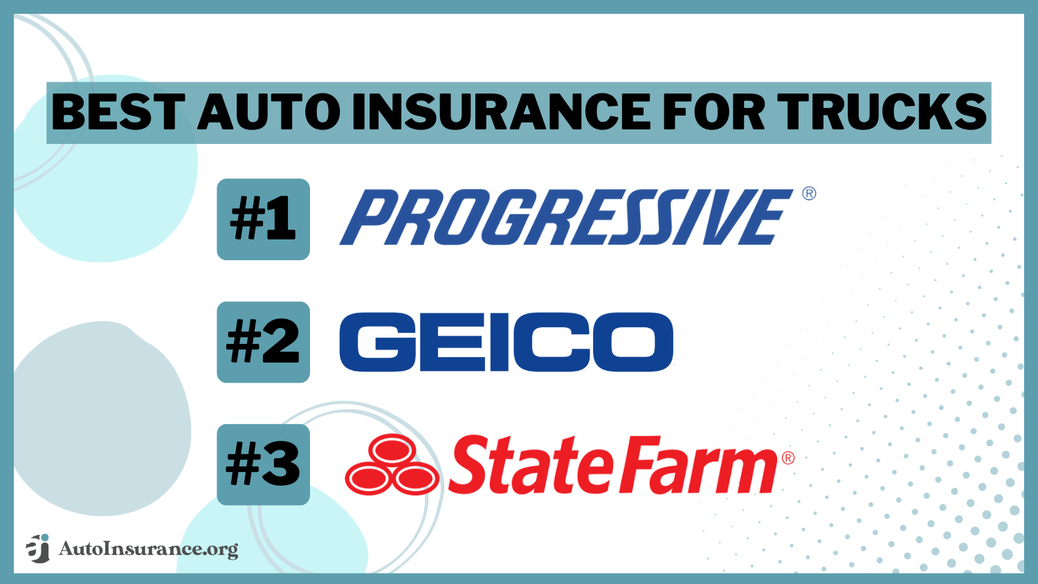 Best Auto Insurance for Trucks in 2024 (Find the Top 10 Companies Here!)