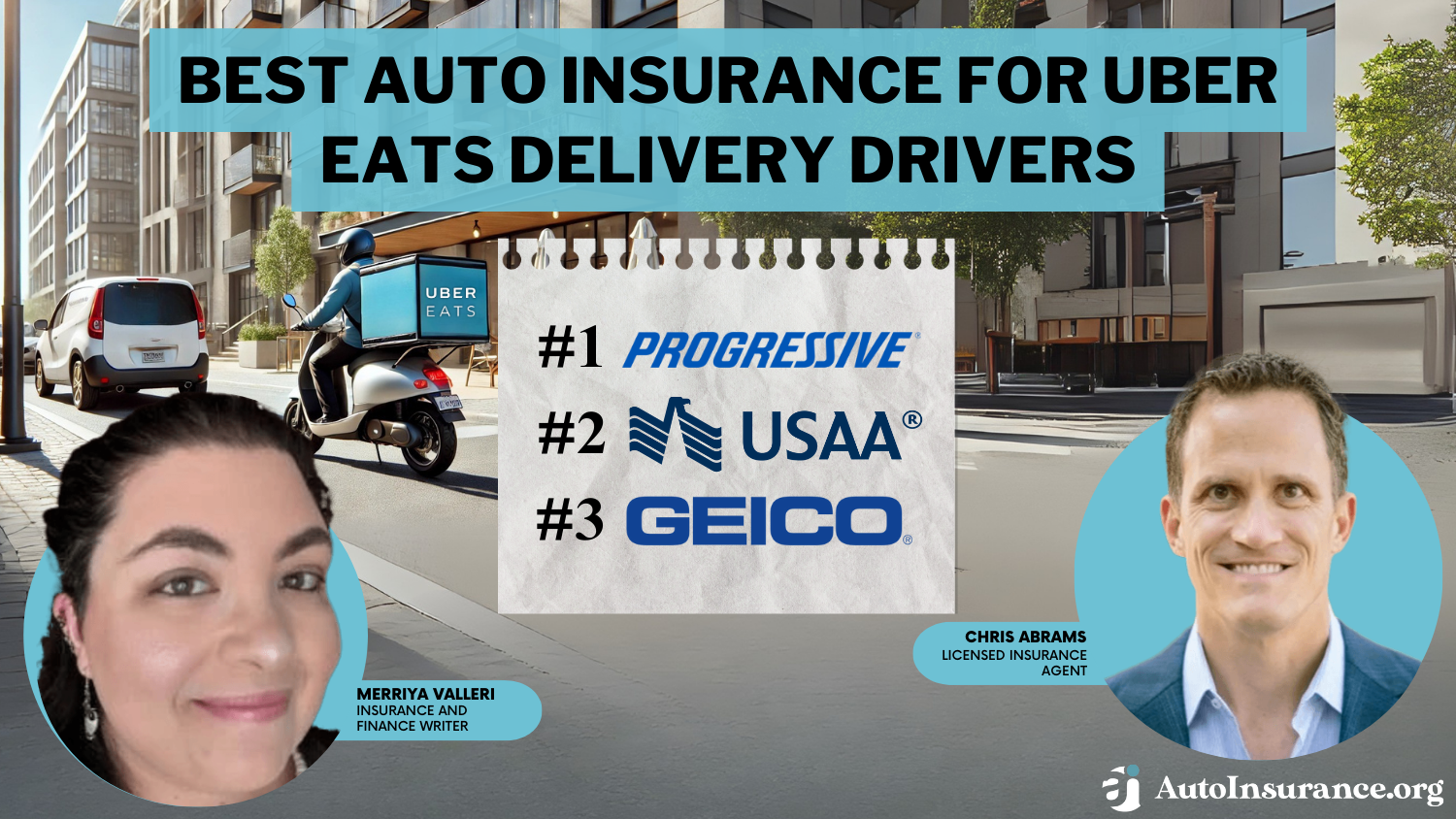 Best Auto Insurance for Uber Eats Delivery Drivers