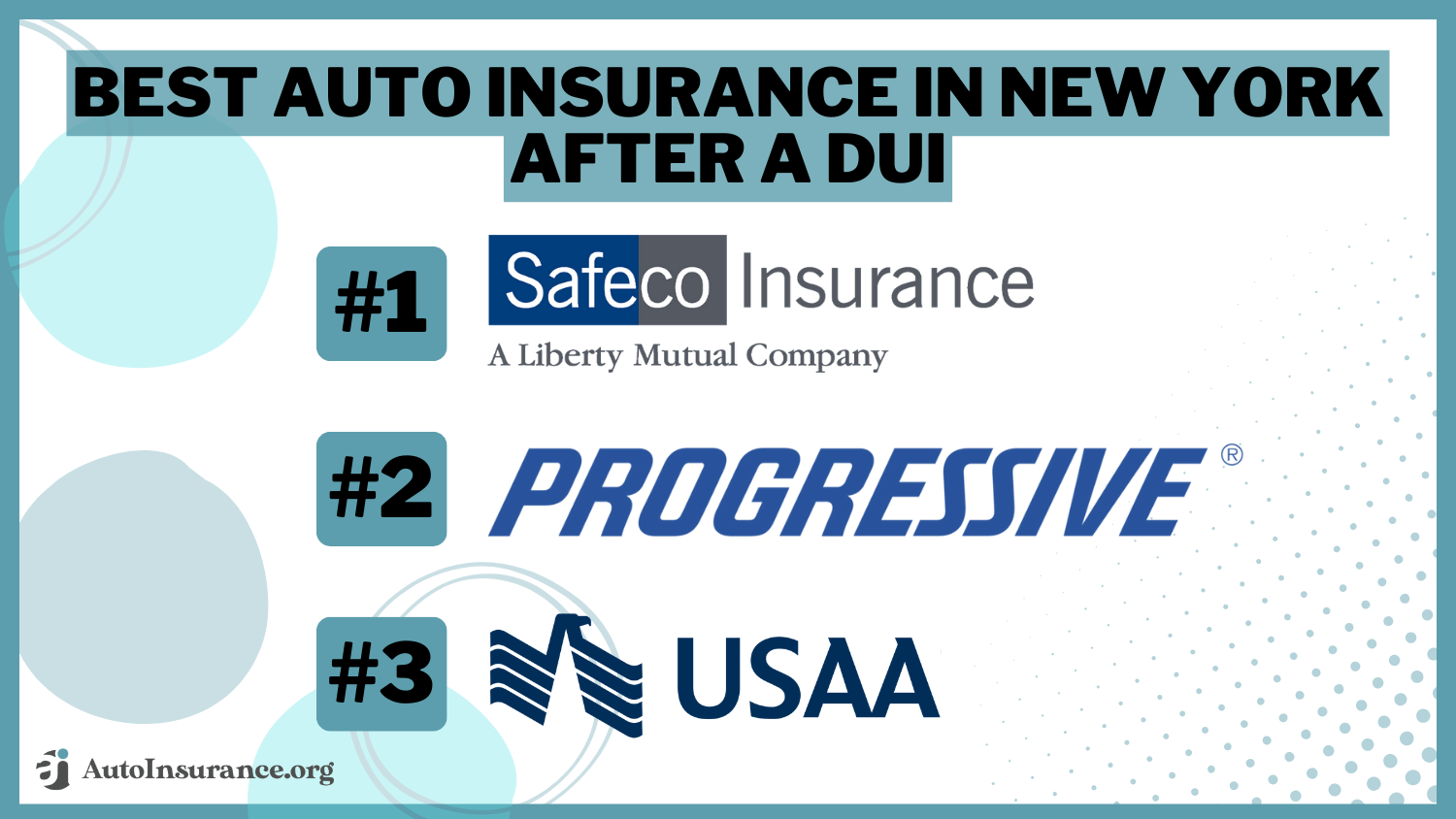 Best Auto Insurance in New York After a DUI (Top 10 Companies Ranked for 2024)