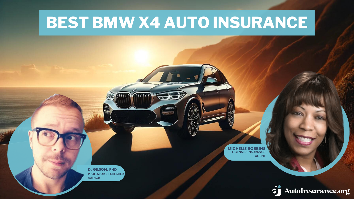 Best BMW X4 Auto Insurance: State Farm, Geico, and Progressive.