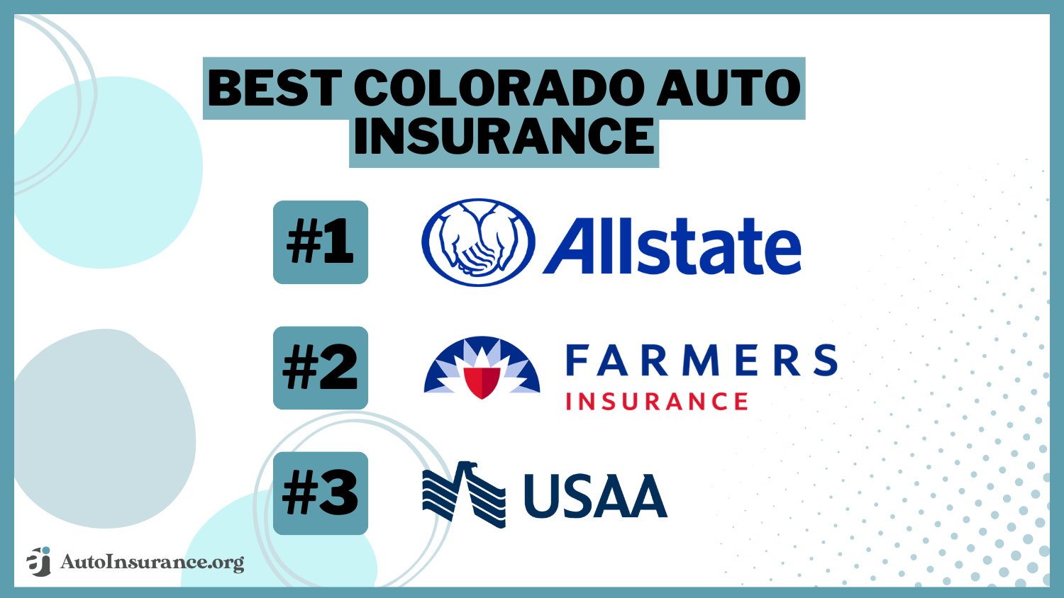 Best Colorado Auto Insurance: Allstate, Farmers, USAA