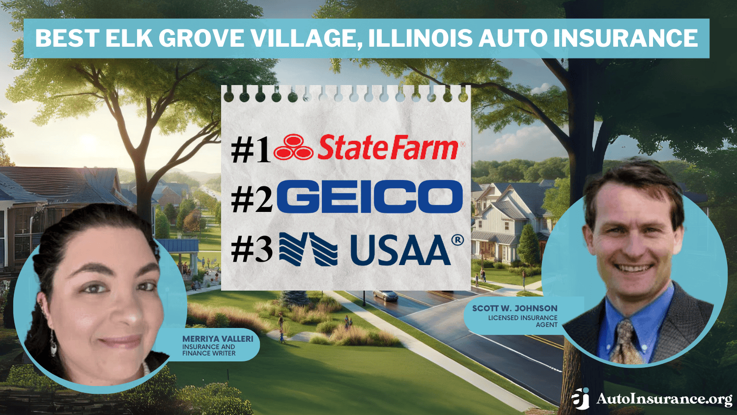 Best Elk Grove Village, Illinois Auto Insurance: State Farm, Geico, and USAA