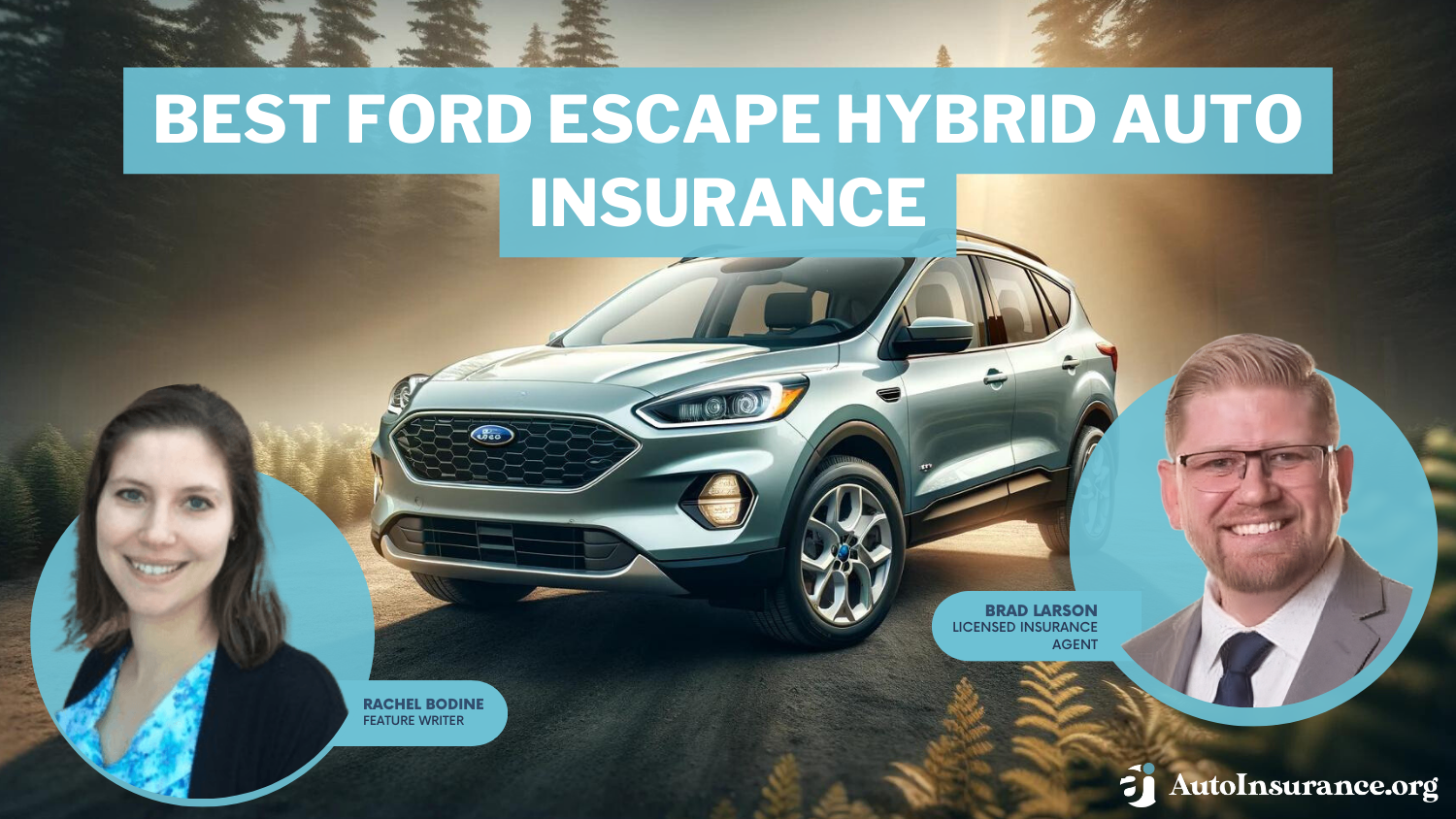 Best Ford Escape Hybrid Auto Insurance: Allstate, USAA, and Geico.