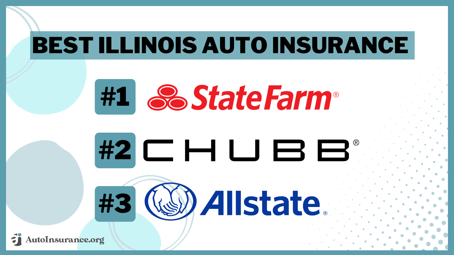 Best Illinois Auto Insurance: State Farm, Chubb, Allstate