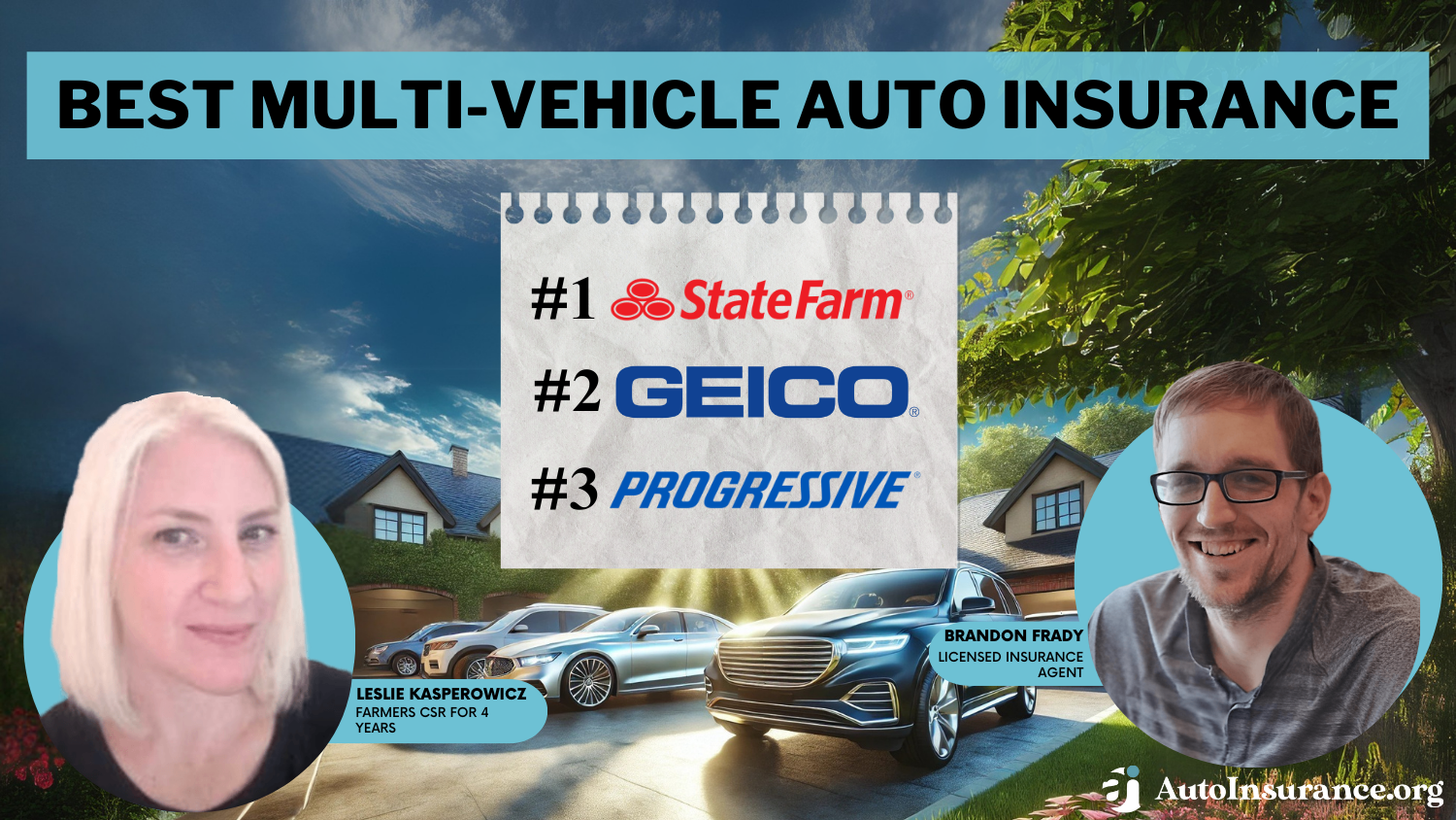 Best Multi-Vehicle Auto Insurance