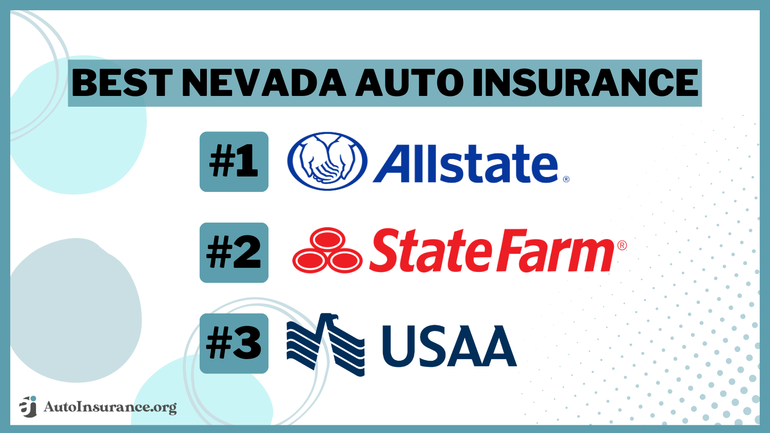 Best Nevada Auto Insurance: Allstate, State Farm, and USAA