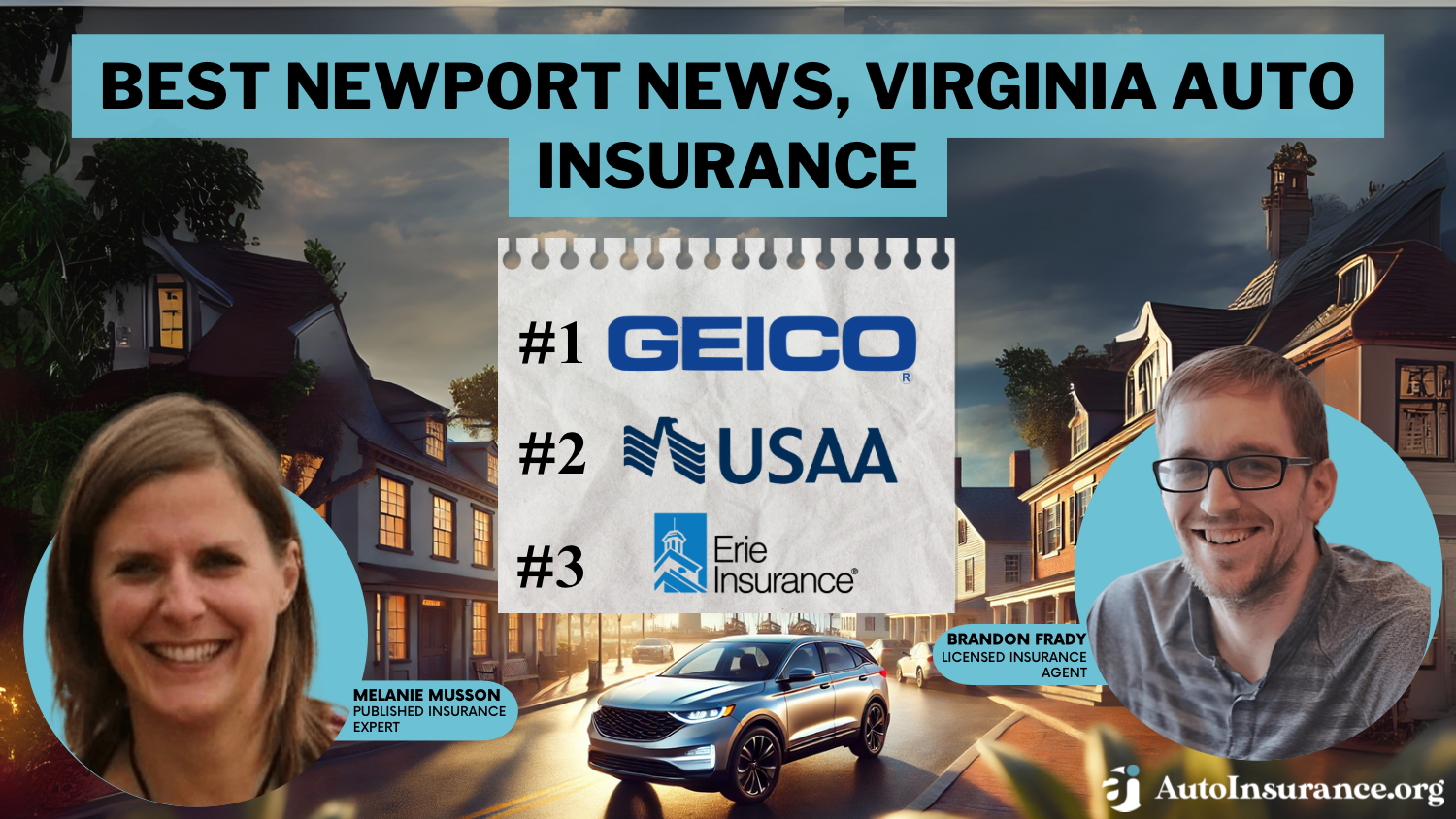 Best Newport News, Virginia Auto Insurance