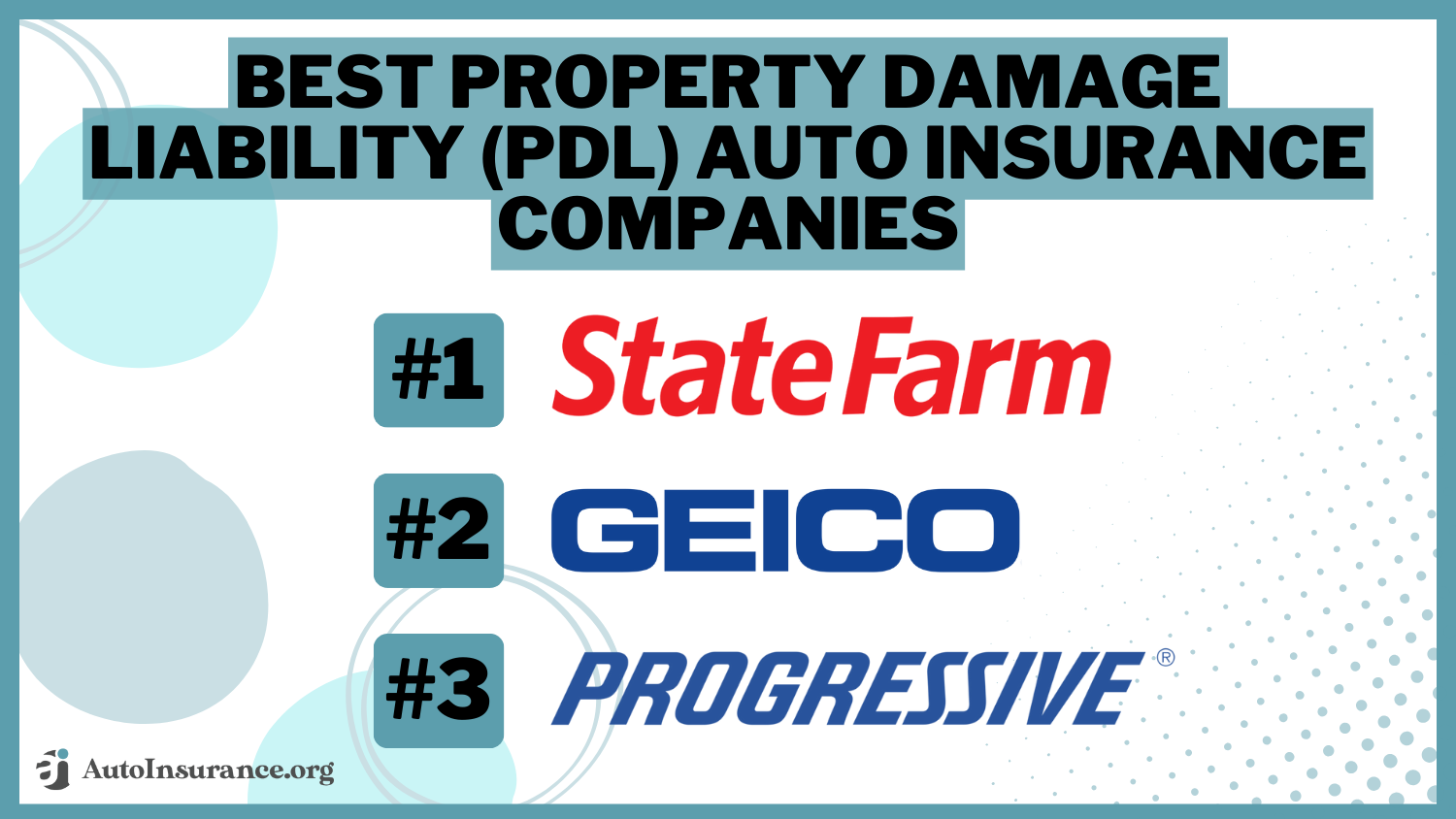 10 Best Property Damage Liability (PDL) Auto Insurance Companies in 2024
