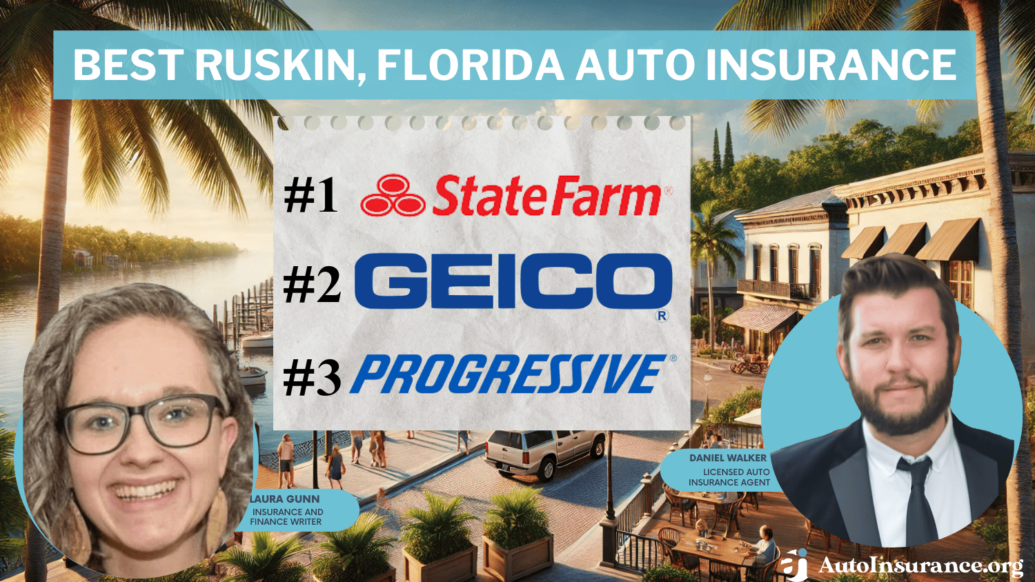 Best Ruskin, Florida Auto Insurance: State Farm, Geico, and Progressive