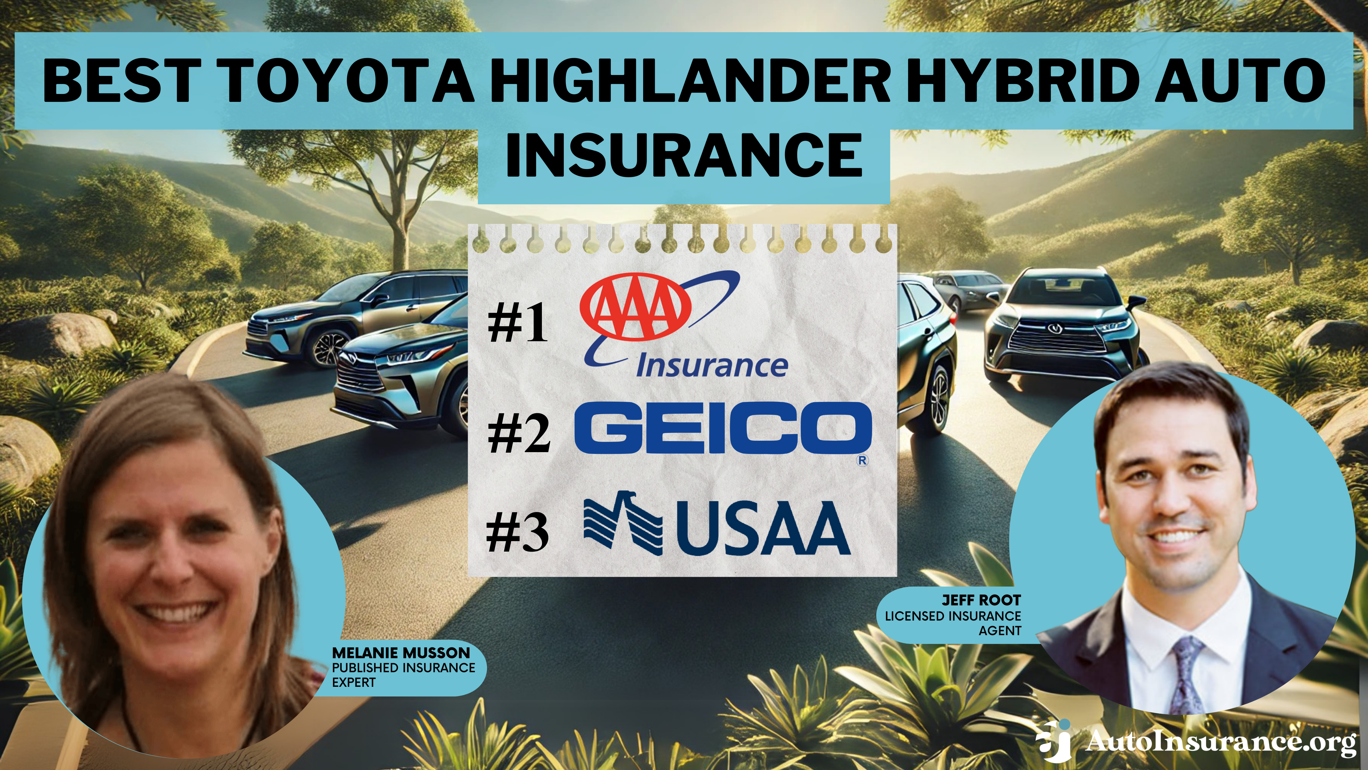 Best Toyota Highlander Hybrid Auto Insurance