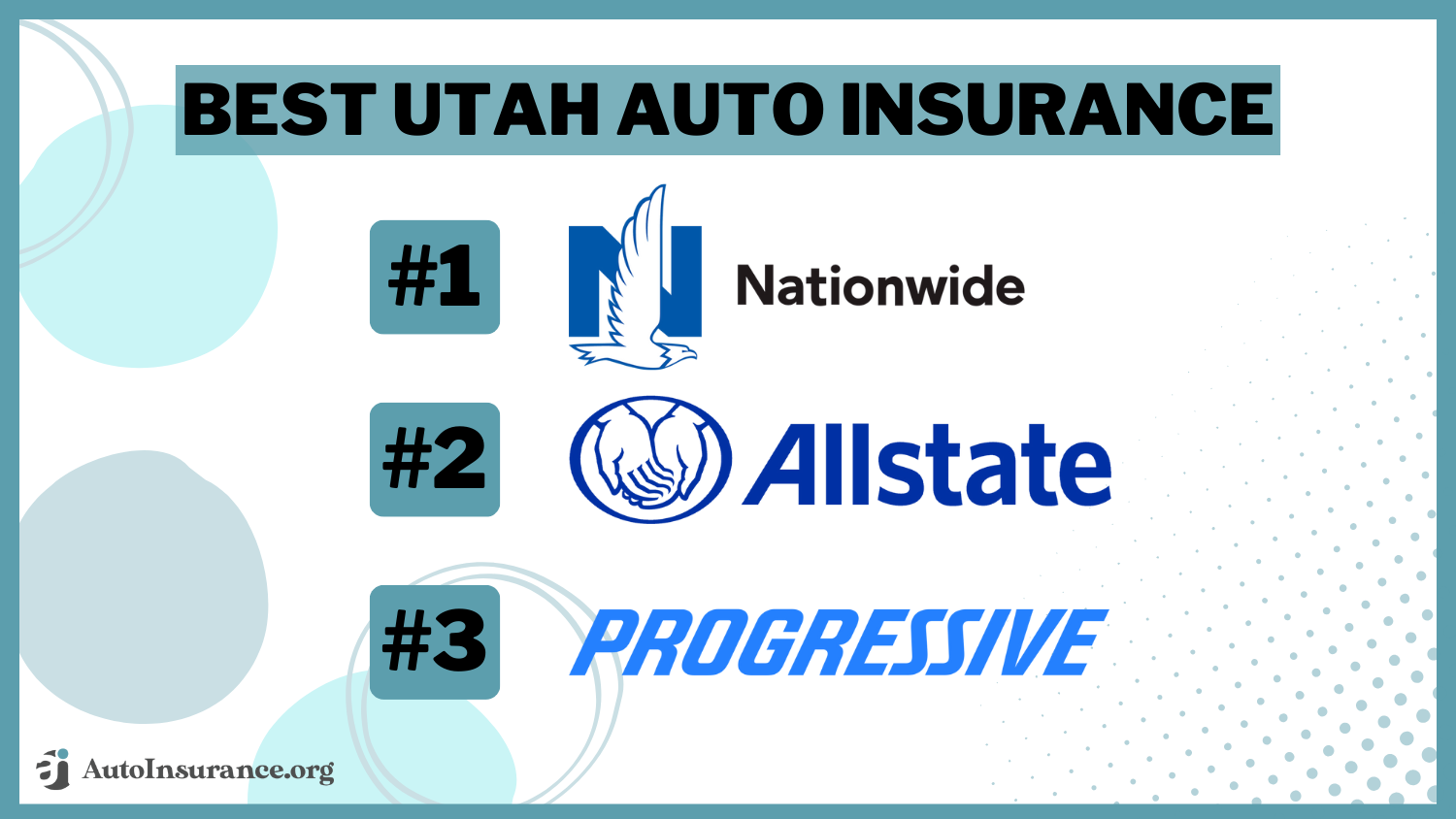 Best Utah Auto Insurance: Nationwide, Allstate, Progressive