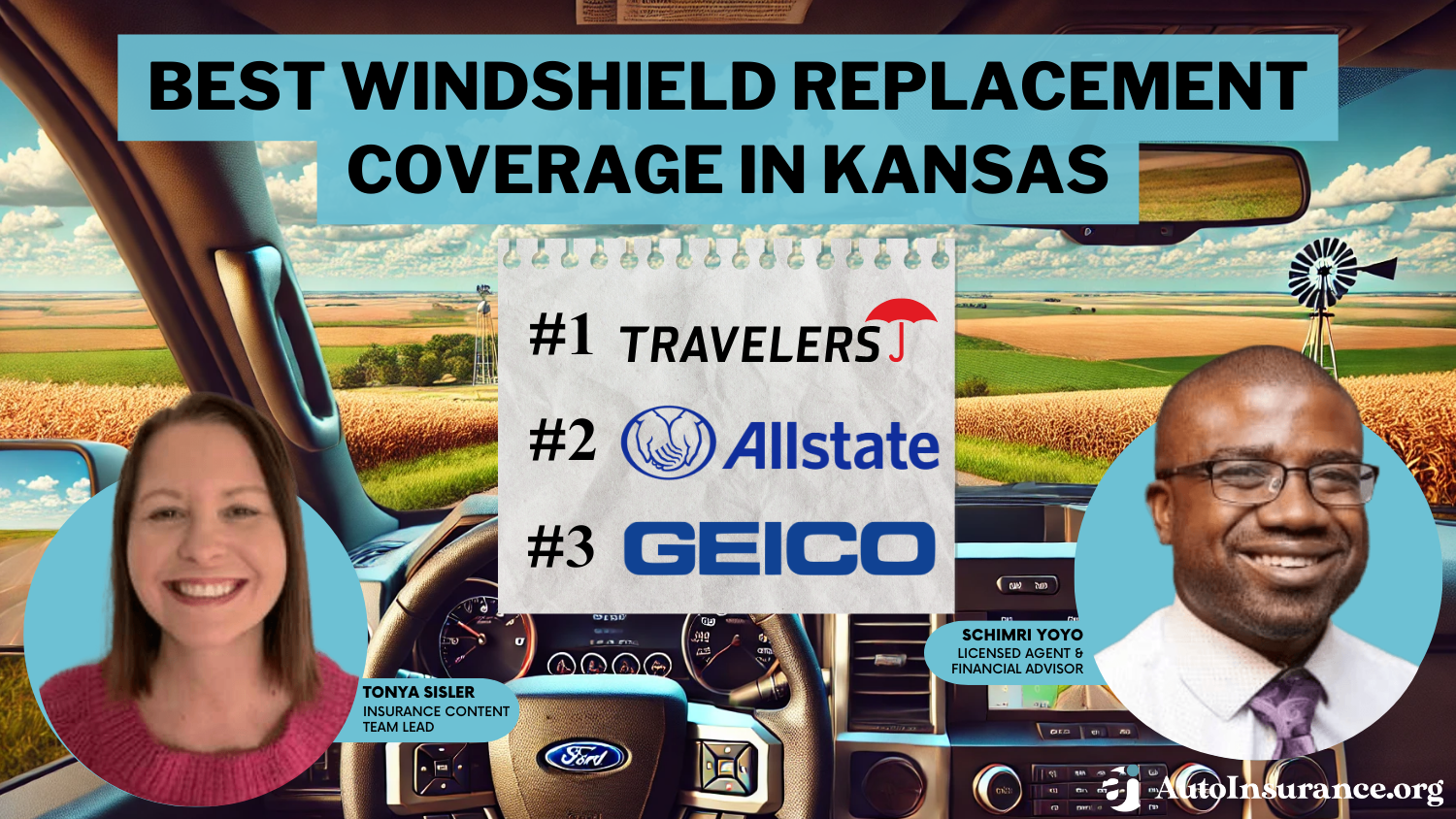 Best Windshield Replacement Coverage in Kansas