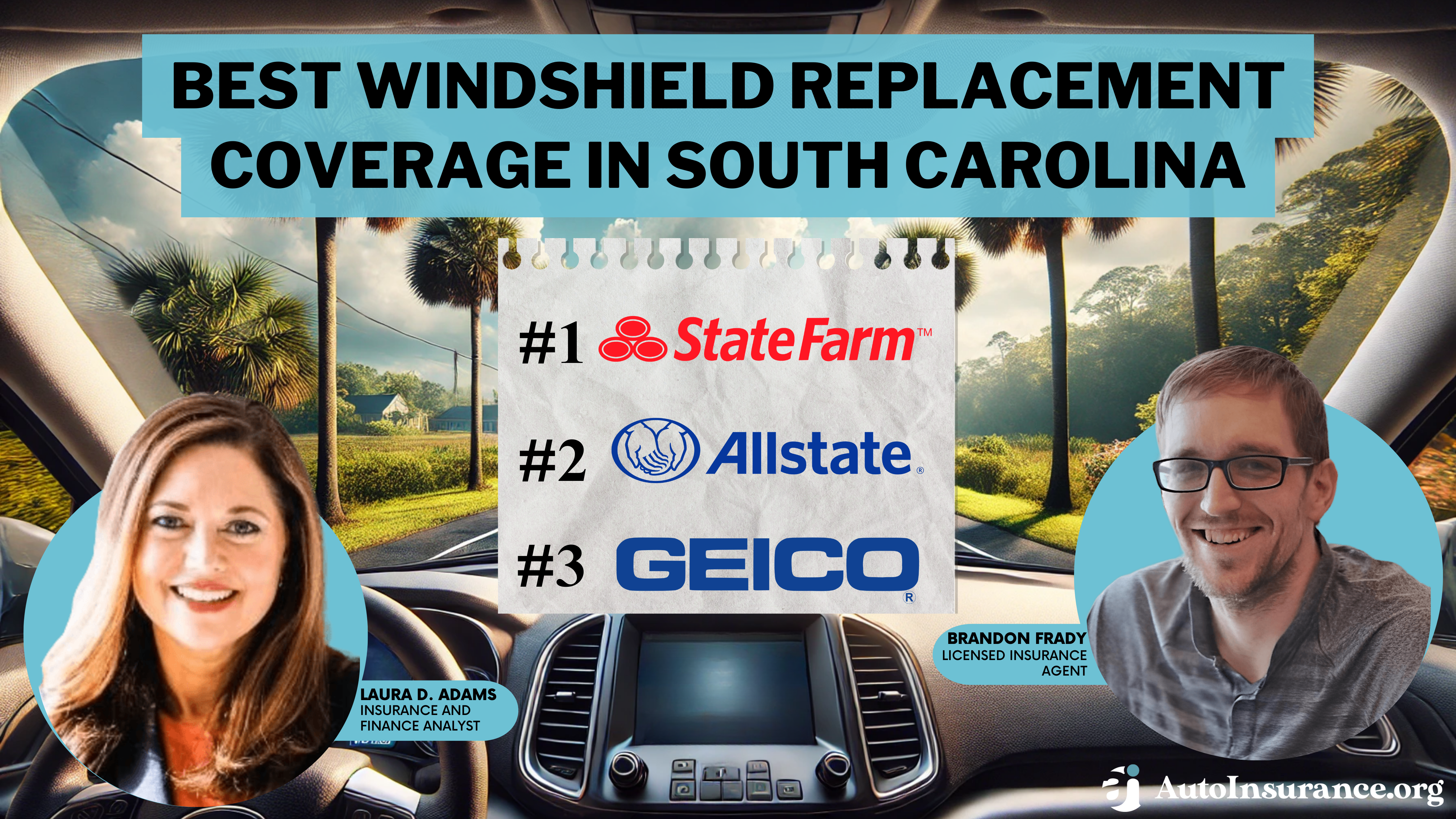 Best Windshield Replacement Coverage in South Carolina