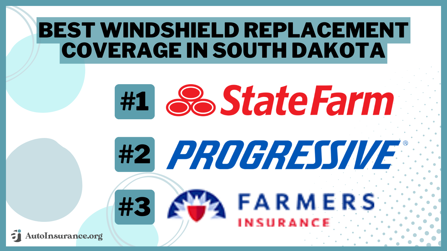 Best Windshield Replacement Coverage in South Dakota: State Farm, Progressive, and Farmers