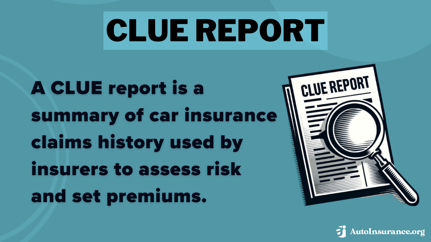 Clue Report Definition Card: What should I do if someone is using my address for their auto insurance?