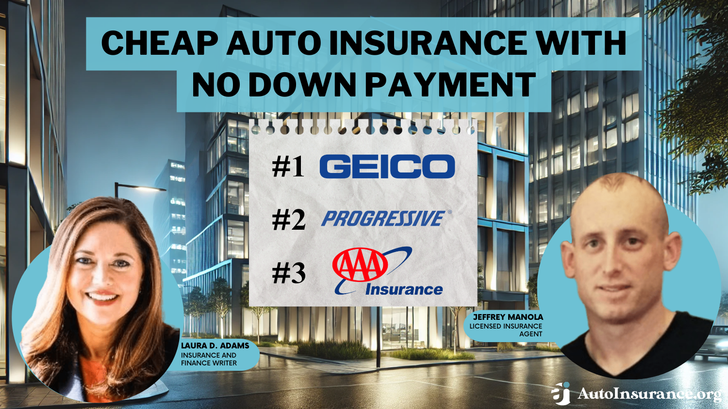 Cheap Auto Insurance With No Down Payment