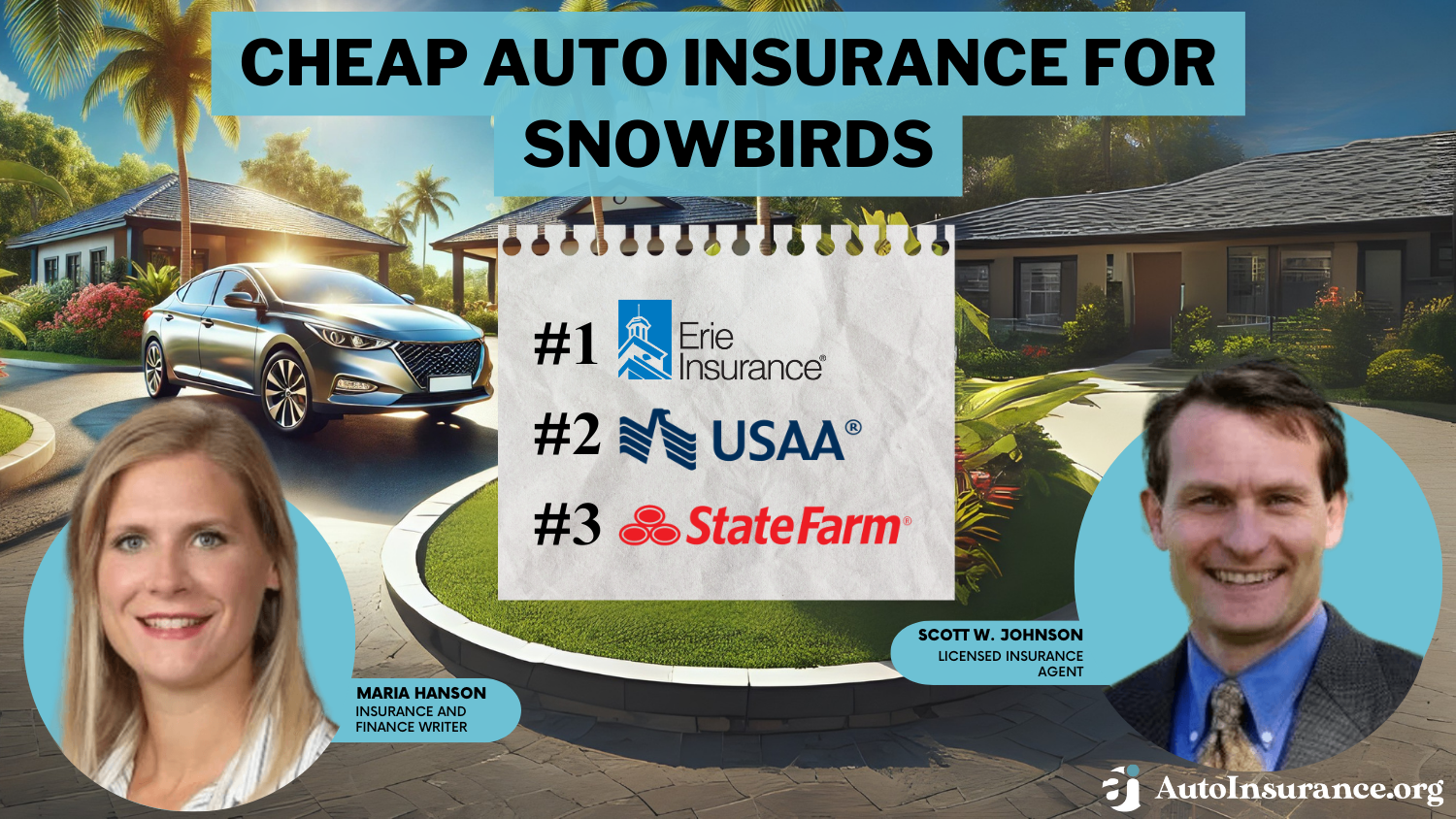 Cheap Auto Insurance for Snowbirds