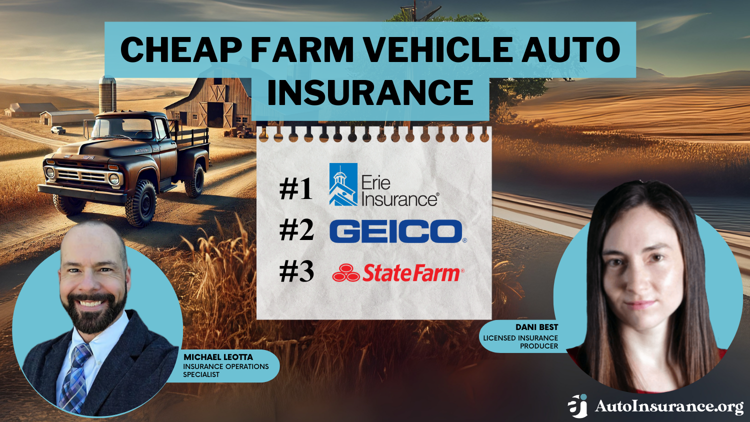 Cheap Farm Vehicle Auto Insurance