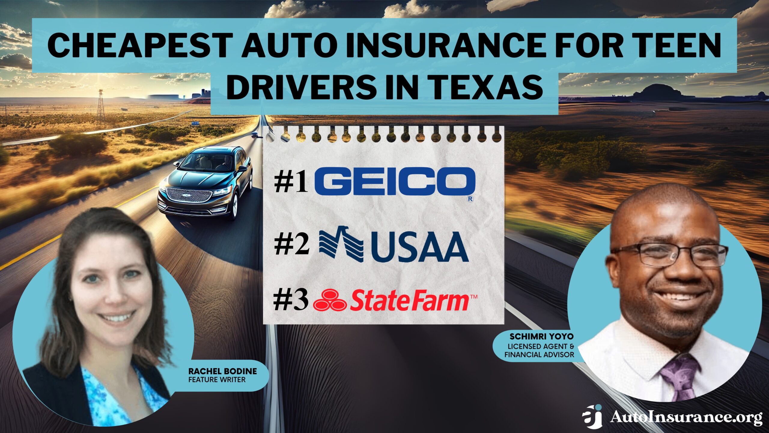 Cheapest Auto Insurance for Teen Drivers in Texas