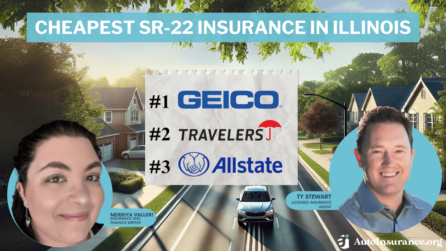 Cheapest SR-22 Insurance in Illinois: Geico, Travelers, Allstate