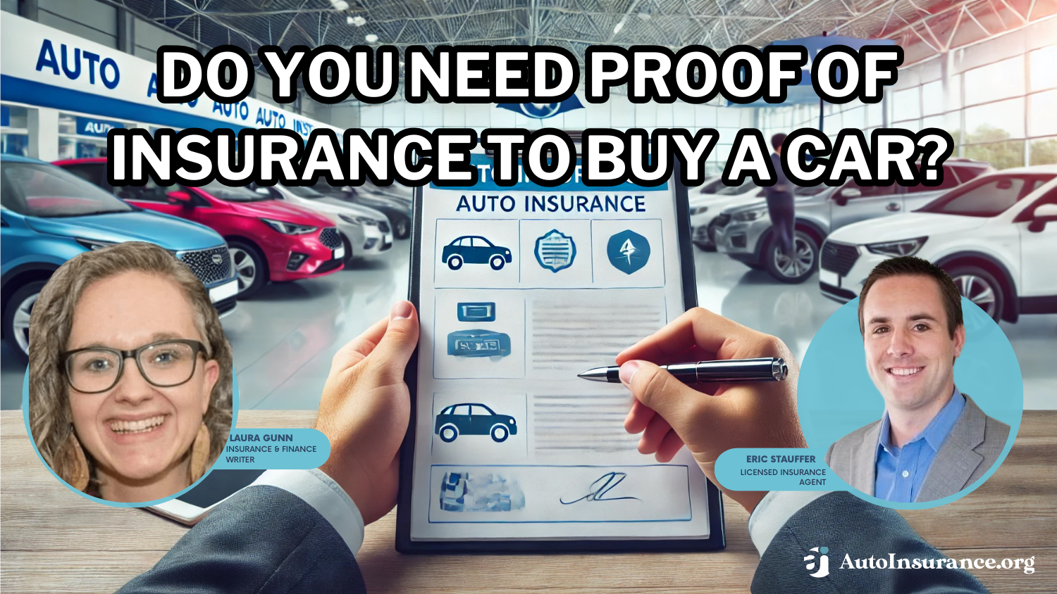Do you need proof of insurance to buy a car?