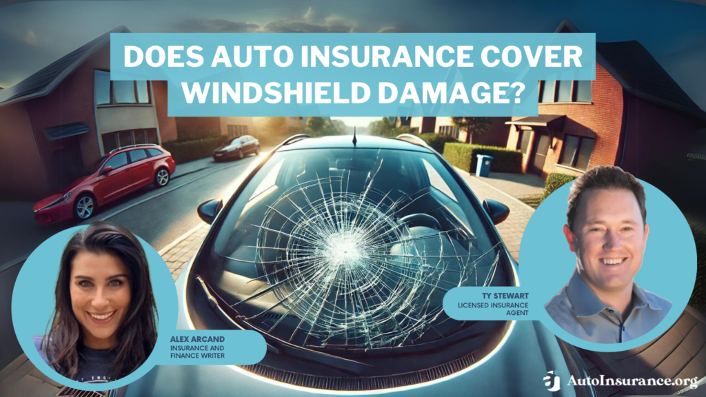 Does auto insurance cover windshield damage?