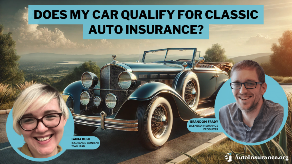 Does my car qualify for classic auto insurance